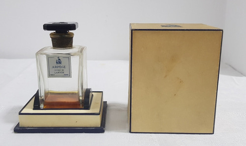 Antiguo Perfumero Perfume Arpege Lanvin Francia En Caja G80