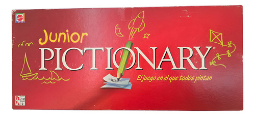 Juego De Mesa - Pictionary Junior - Español (Usado)
