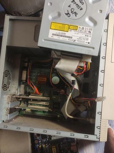 Cpu Ibm Con Mother Compaq Con Puertos Pci + 1 Isa C Win 98