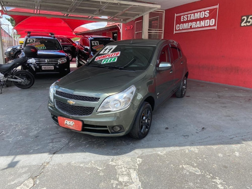 Chevrolet Agile Ltz 1.4 Verde 2011 Completo