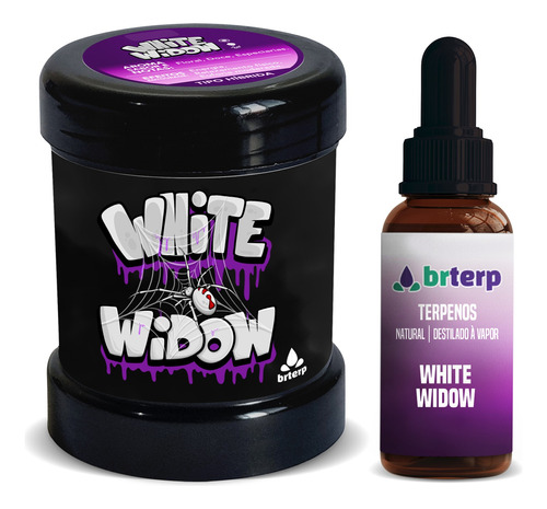 Terpenos White Widow 10ml - Wax Liquidizer Shatter Bho Rosin