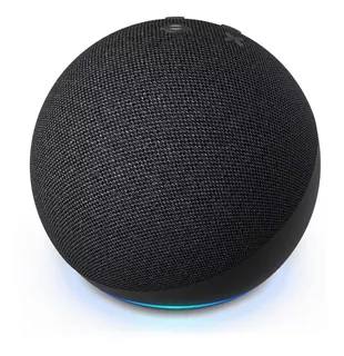 Amazon Echo Dot 5th Gen con asistente virtual Alexa negro 110V/240V