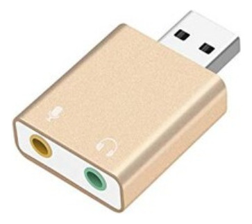 Placa Sonido Usb Externo 7.1 Mic Audio 3.5mm Noga He-282