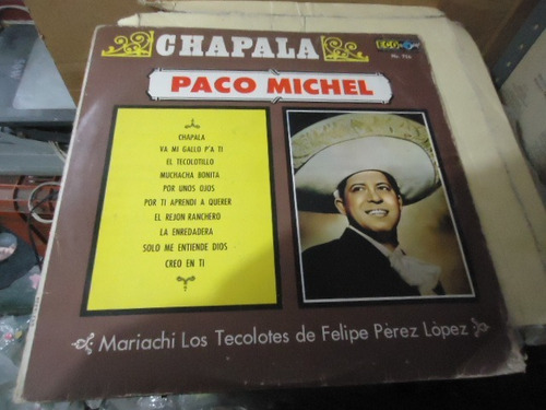 Paco Michel Chapala Lp
