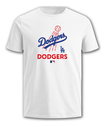 Playera Sublimada Modelo Mlb Los Angeles Dodgers