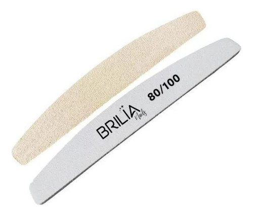 Lixa Alongamento Boomerang 80/100 Brilia Nails