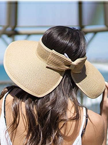 Sombreros De Mujer Simplicity Upf 50+ De Ala Ancha Enrollabl