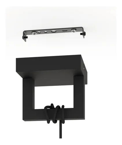 Lámpara Colgante Bogota Acero Negro 1x60w E27 390002