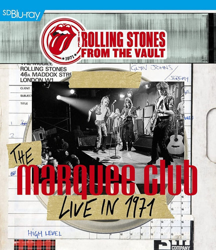 The Rolling Stones The Marquee Club Live In 1971 Blu-ray+c 