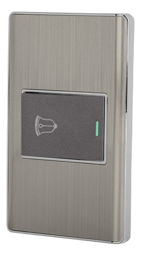 Armada Board, 1 interruptor de campainha 1.5 Mod, Volteck 47843, cor cinza