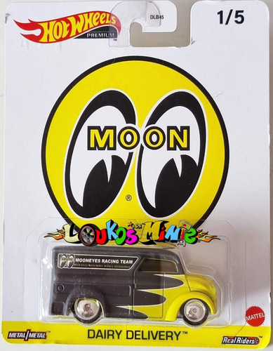 Hot Wheels Dairy Delivery Premium Moon 1/5 Lacrado