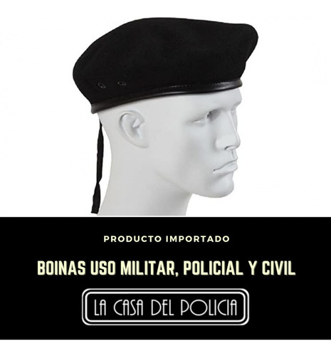 Boinas Uso Policial, Militar Y Civil. Importadas