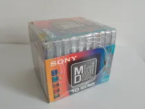 Comprar Minidisc Md Raro Sony Japan Lacrado No Plástico Com 10