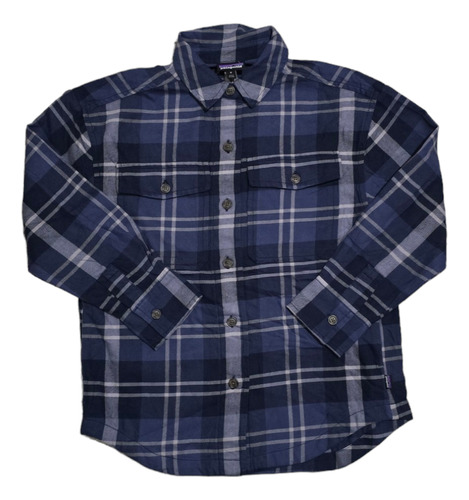 Camisa Patagonia Mediana M Cuadros Azul