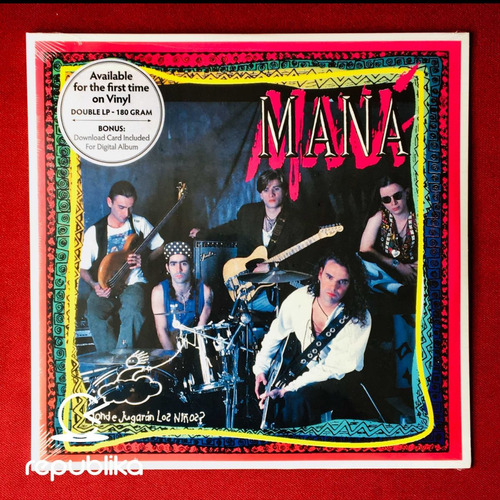 Maná - Dónde Jugarán Los Niños? - Lp Doble + Bonus Tracks