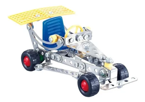 Juego Construcción Metálica Arenero 143 Pzas Tipo Mecano F1