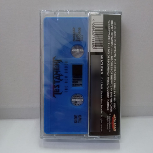 Testament The New Order Cassette Nuevo Sellado Musicovinyl