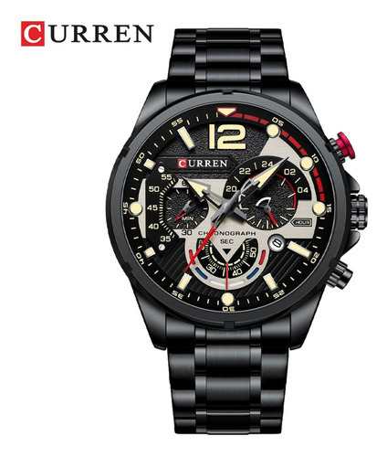 Reloj Curren Cur8395bk Negro Hombre