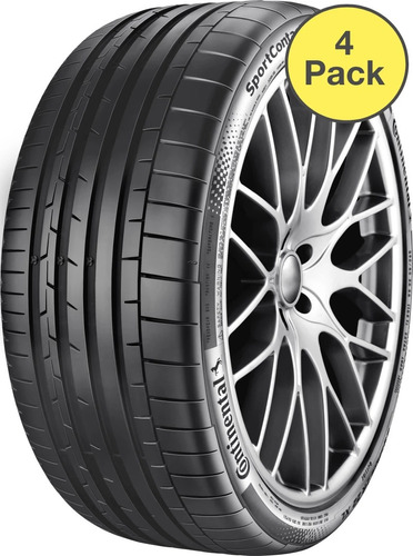 Paq 4 Llantas Continental Sportcontact 6 245/30r20 90y Xl