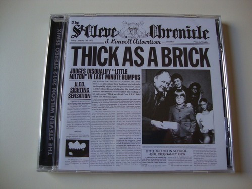 Jethro Tull  Thick As A Brick Cd              