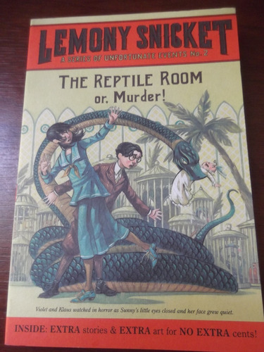 The Reptile Room Series Unfortunate Events 2 Lemony Snicket