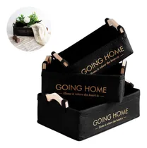 Comprar Set De 3 Canastas Organizadoras Para Dormitorio