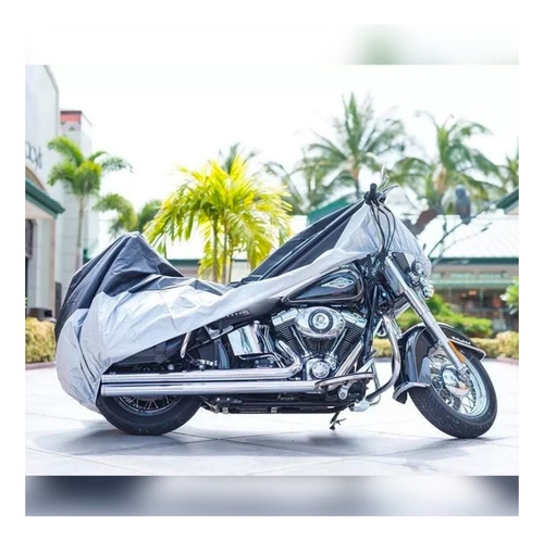 Funda Cubre Motocicleta Carpa Impermeable 245x105x125cm