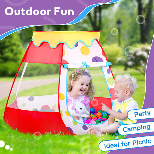 Tent De Juego De Bolas Para Bebés Wilhunter Para Niños Con