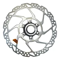 Comprar Disco de freno Shimano Rt54 de 180 mm con rotor de bloqueo central con tuerca, color plateado