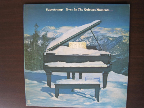Supertramp Even In The Quietest Moments...1977 A & M Discolp