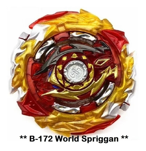 Imagen 1 de 5 de Beyblade World Spriggan B-172 Flame