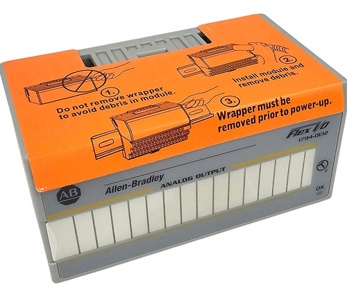 Módulo Allen Bradley 1794-oe12 1794oe12 12 Saída Analógica