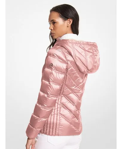 Michael kors missy packable jacket deals