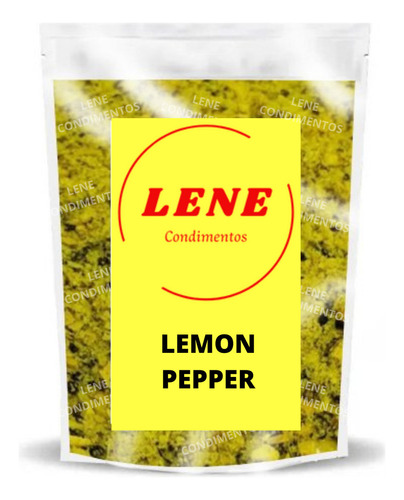 Lemon Pepper 1kg - Lene Condimentos