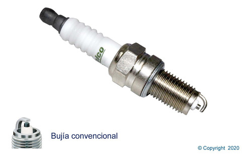 Bujia Convencional Cobre Ac Luv Mtr 2.3 Mod 1997 A 1998 C/u