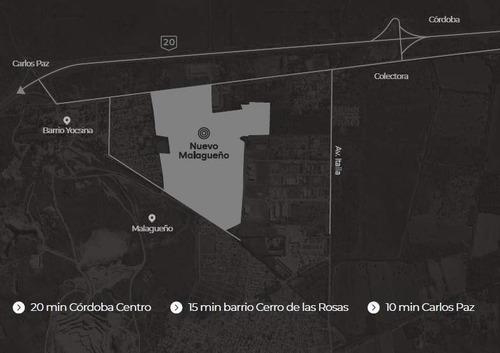 Imagen 3 de 13 de Venta Lote Para Casa En Espectacular Emprendimiento Nuevo. Malagueño. Cba.