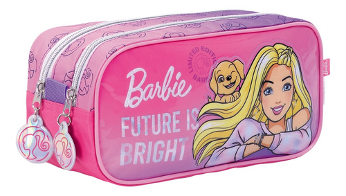 Barbie Portalapiz Doble Future Rosa