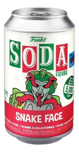 Snake Face Nycc 2021 Funko Soda Masters Of The Universe