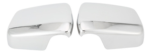 Cubierta Para Espejo Retrovisor, 1 Par, Cromada, Impermeable