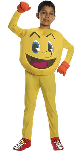 Disfraz Para Niño Pac-man Talla L (10- 12) Halloween