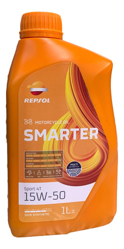 Aceite Repsol Sport 15w50 4t Semi Sintetico Original