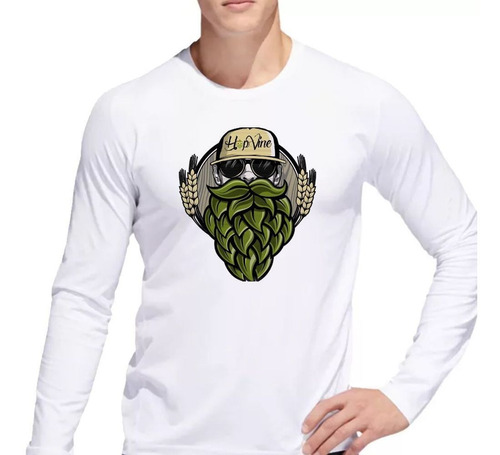 Remera De Hombre Lente Barba Gorra Planta Ml