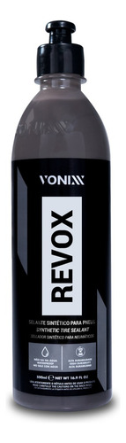 Selante Sintético Para Pneus Pretinho Revox Vonixx 500ml