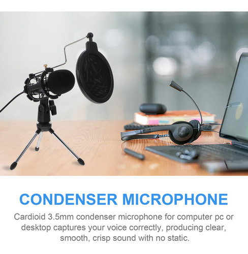 Micrófono Para Teléfono Celular, Mini Micrófono En Vivo, Mic