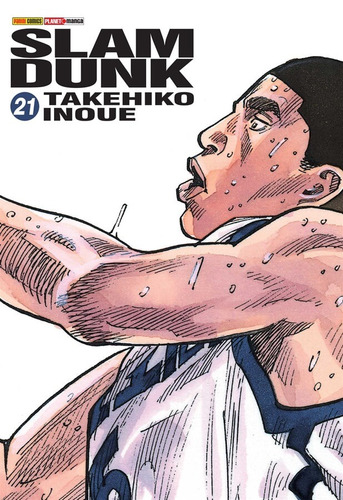 Slam Dunk - 21, de Inoue, Takehiko. Editora Panini Brasil LTDA, capa mole em português, 2022