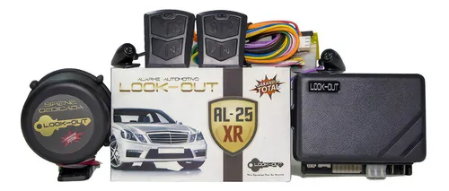 comprar Alarme Bloqueador Automotivo Travas Elétricas 4 Portas Al25x