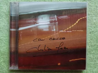 Eam Cd Christian Meier Once Noches 2002 Version Autografiada