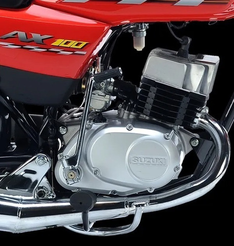 Imagen 6 de 15 de Moto Suzuki Ax 100 2023 Ax100 0 Km Creditos Dni Colegiales
