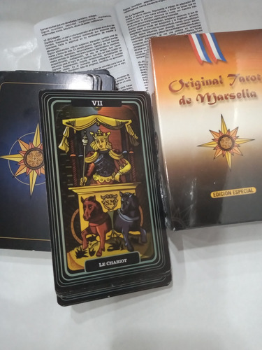 Tarot Marsella Rectangular Más Guía Explicativa 