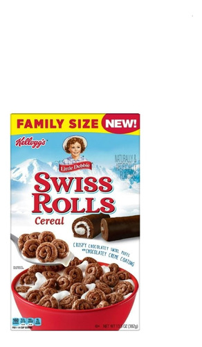 Cereales Swiss Rolls Kellogg's Cereal Chocolate En Caja 380 g